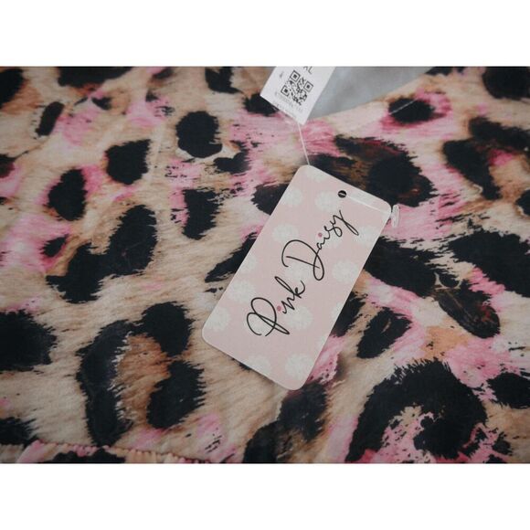 Women's 3/4 Sleeve V-neck Animal Print XL - Picture 8 of 9